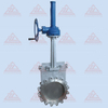 Full Lugged Knife Gate Valve with Gear Operated