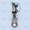 Pneumatic Ceramic Double Disc Gate Valve 